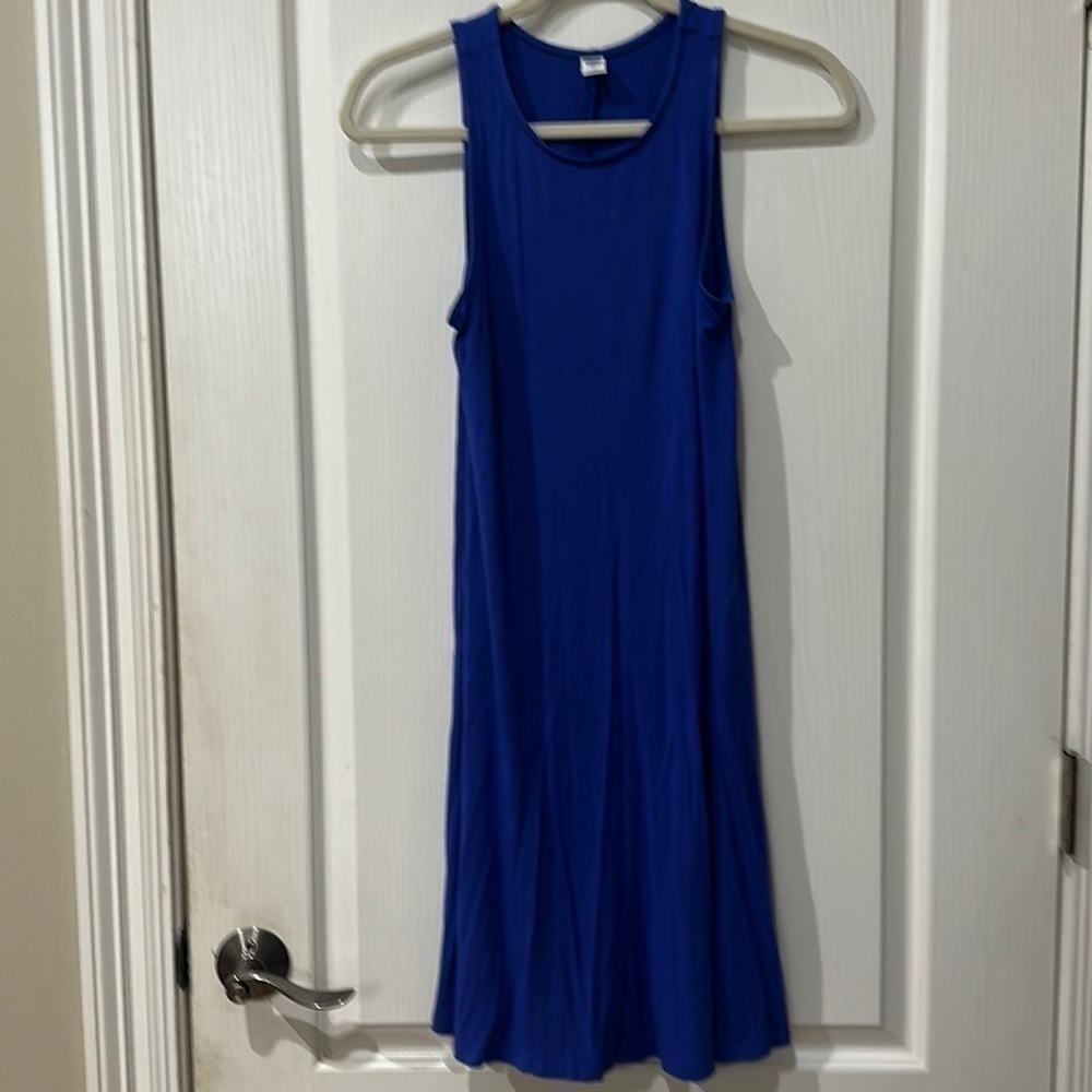 Old Navy Sz  SP royal blue sleeveless dress